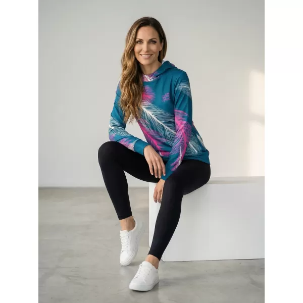  Hanorac funcțional premium pentru femei ALTISPORT VOJ/ALW001MI01 BENZINĂ/ROZ 