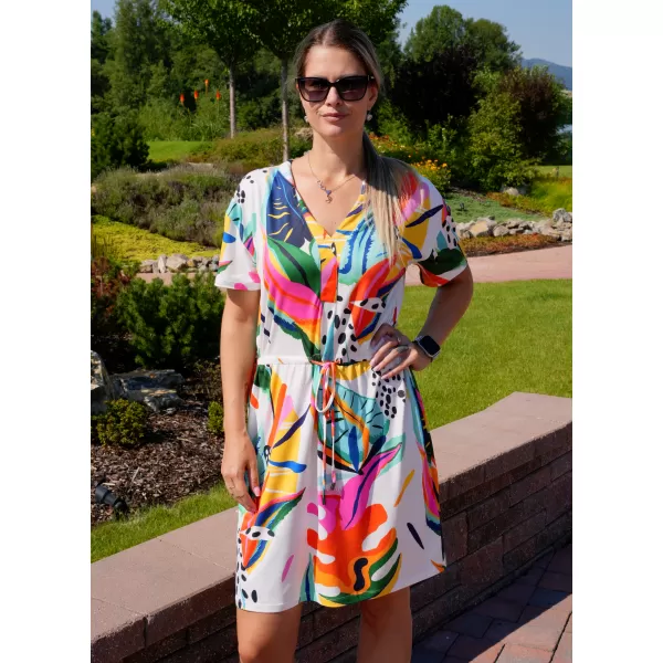  Rochie KIXMI SANDIE ALB 