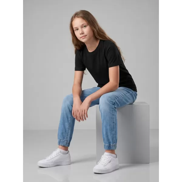  Tricou pentru copii ALTISPORT NoPrint NP/ALK531 NEGRU 