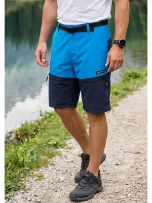 Pantaloni scurți pentru bărbați SAM 73 CELESTINO MS 814 ALBASTRU STRĂLUCITOR