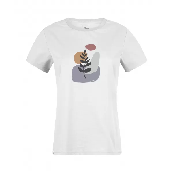  Tricou pentru femei HANNAH ARIA ALB 