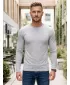 Tricou pentru bărbați cu mâneci lungi ALTISPORT NoPrint NP/ALM911 EVIDENȚIERI GRI ÎNCHIS