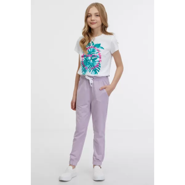  Pantaloni de trening pentru fete SAM 73 SULA KK 528 LAVANDĂ 