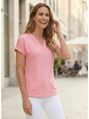 Tricou pentru femei KIXMI SELENA ROZ