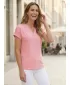 Tricou pentru femei KIXMI SELENA ROZ