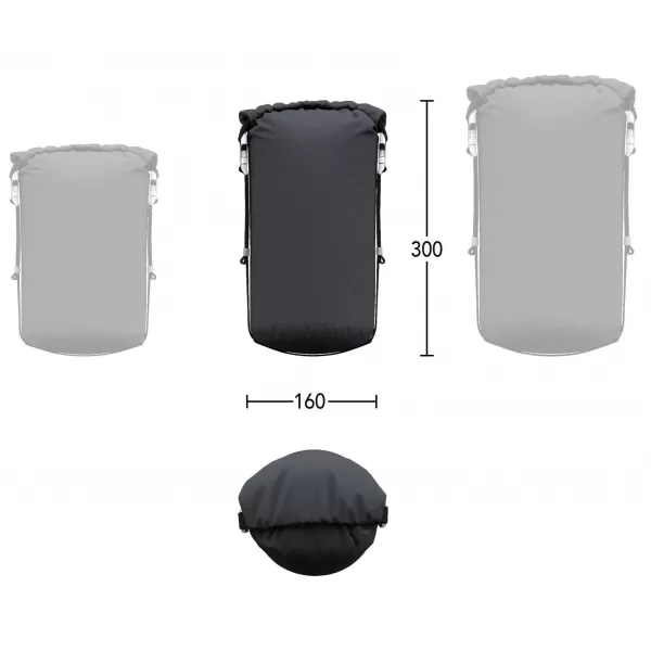  Sac de dormit HANNAH SCOUT 120 AFINE/NEGRU JET 