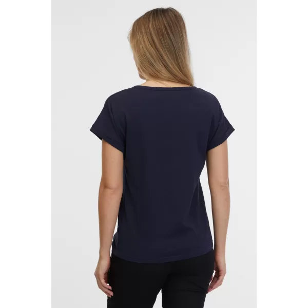  Tricou pentru femei SAM 73 NAZARENA WT 917 ALBASTRU ÎNCHIS 