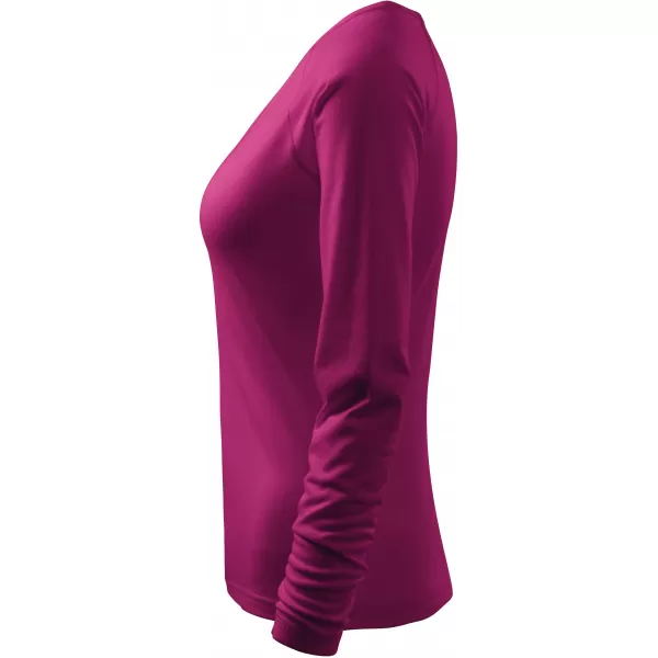  Tricou de damă cu mâneci lungi ALTISPORT NoPrint NP/ALW721 FUCSIE 