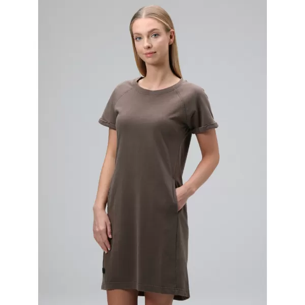  Rochie LOAP DENDA CLW2480 GRI 