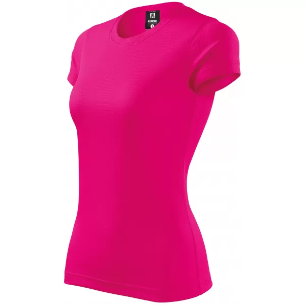  Tricou funcțional de damă ALTISPORT NoPrint NP/ALW041 ROZ NEON 
