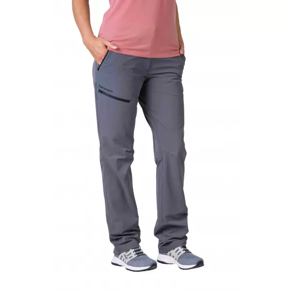  Pantaloni de dama HANNAH CAROLA CU DUNGI GRI 