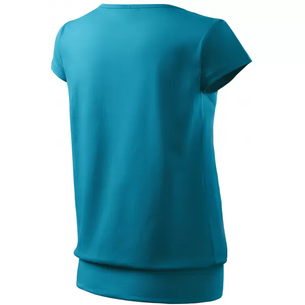  Tricou pentru femei ALTISPORT NoPrint NP/ALW021 TURCOAZ ÎNCHIS 
