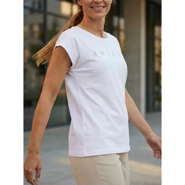  Tricou pentru femei SAM 73 OCTAVIA WT 921 ALB 