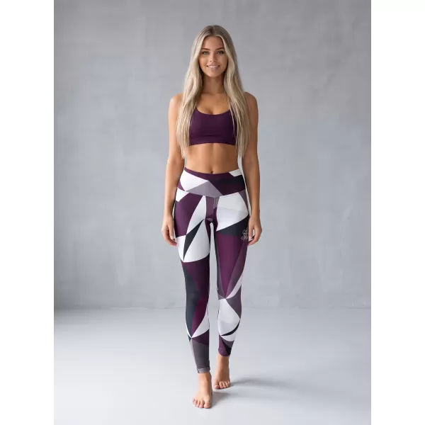  Jambiere lungi premium de damă ALTISPORT VOJ/ALW007LEG01 VIOLET 