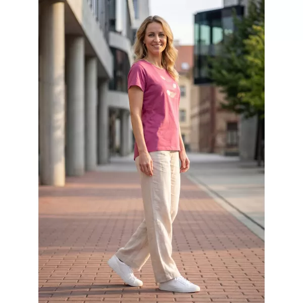  Tricou pentru femei LOAP ASIKA CLW2459 ROZ 