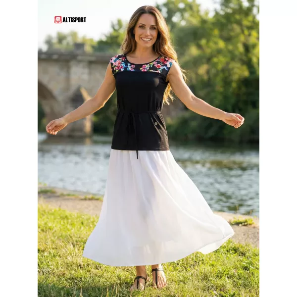  Tricou pentru femei KIXMI SELLY NEGRU 