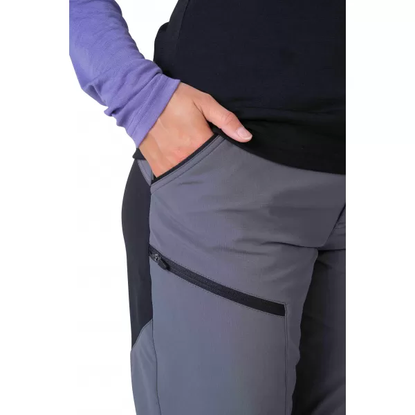  Pantaloni de dama HANNAH TORGA CU DUNGI GRI/ANTRACIT 