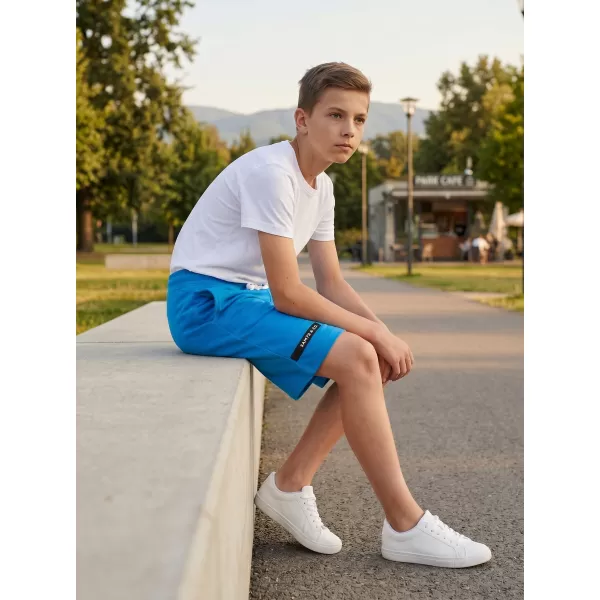  Pantaloni scurți pentru băieți SAM 73 FLOP KS 510 ALBASTRU STRĂLUCITOR 
