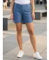 Pantaloni scurți de damă SAM 73 AURORA WS 793 ALBASTRU MEDIU