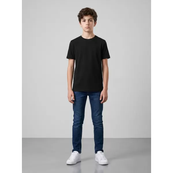  Tricou pentru copii ALTISPORT NoPrint NP/ALK531 NEGRU 