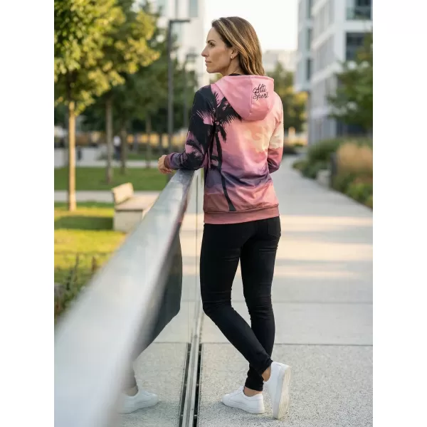  Hanorac funcțional premium pentru femei ALTISPORT VOJ/ALW030MI01 ROZ 