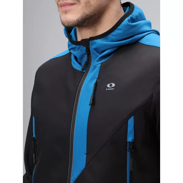  Jachetă softshell pentru bărbați LOAP URSUN SFM2404 NEGRU 