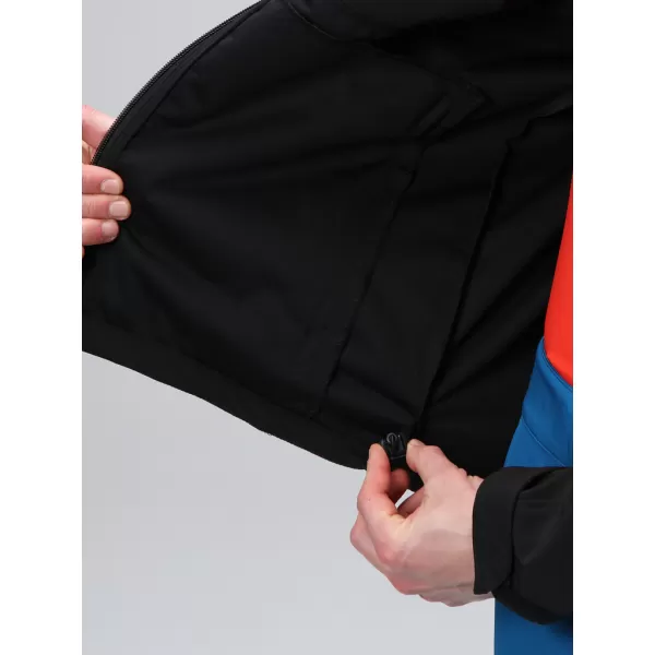  Jachetă softshell pentru bărbați LOAP LADAN SFM2401 NEGRU 