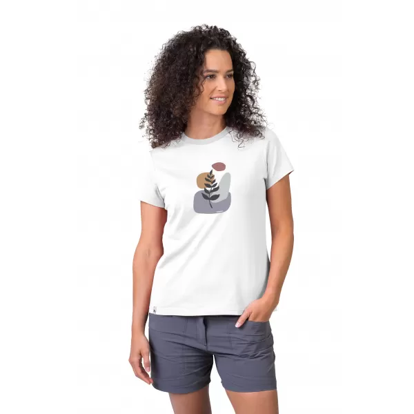  Tricou pentru femei HANNAH ARIA ALB 