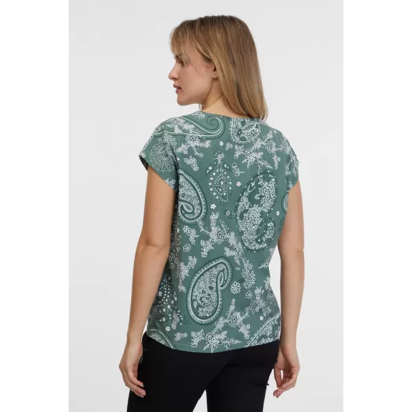  Tricou pentru femei SAM 73 MARGARITA WT 903 GRI VERZUI 