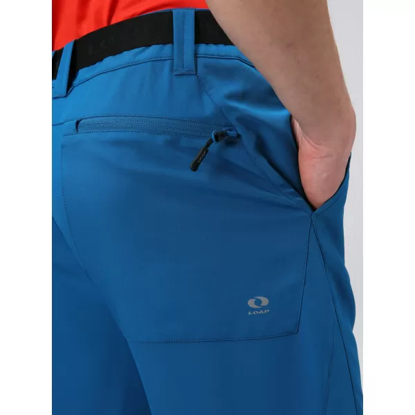  Pantaloni softshell pentru bărbați LOAP URZEK SFM2408 ALBASTRU 