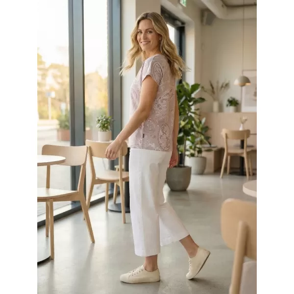  Tricou pentru femei SAM 73 MARGARITA WT 903 ROZ VECHI 
