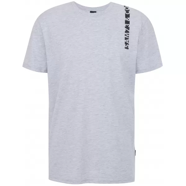  Tricou pentru bărbați SAM 73 FABIO MT 842 GRI DESCHIS 