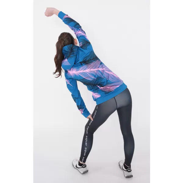  Hanorac funcțional premium pentru femei ALTISPORT VOJ/ALW001MI01 BENZINĂ/ROZ DESCHIS 