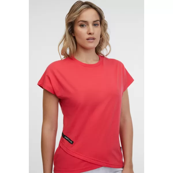  Tricou pentru femei SAM 73 CRISTAL WT 916 ZMEURA USOARA 