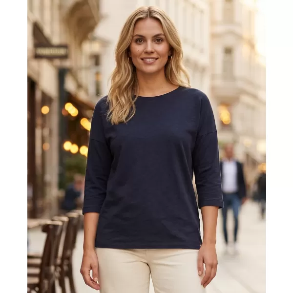  Tricou pentru femei SAM 73 NEVADA WT 919 ALBASTRU ÎNCHIS 