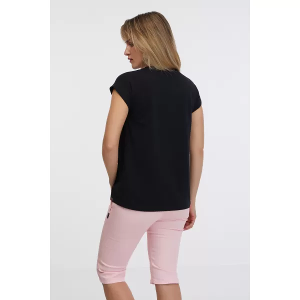  Tricou pentru femei SAM 73 MIRANDA WT 913 NEGRU 
