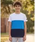 Tricou băieți SAM 73 JABBA KT 520 ALBASTRU STRĂLUCITOR