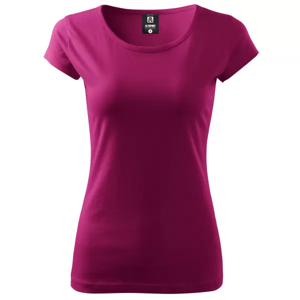  Tricou pentru femei ALTISPORT NoPrint NP/ALW221 ROȘU FUCSIA 