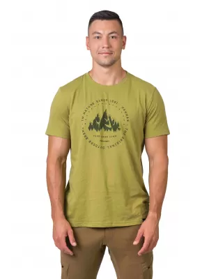Tricou pentru bărbați HANNAH GREG MĂSLINE VERZI