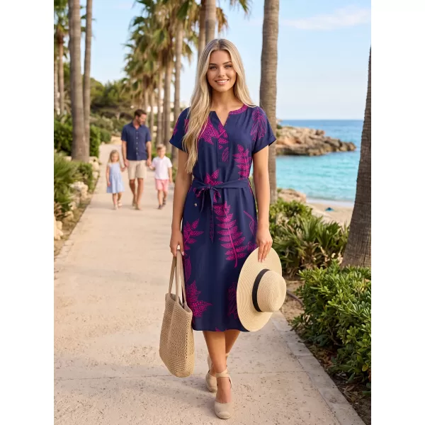  Rochie KIXMI SOFIA ALBASTRU INCHIS 