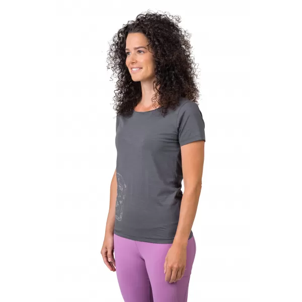  Tricou pentru femei HANNAH ZOEY II ASFALT 