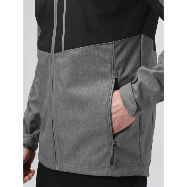  Jachetă softshell pentru bărbați LOAP LADAN SFM2401 GRI 