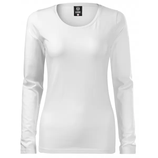  Tricou de damă cu mâneci lungi ALTISPORT NoPrint NP/ALW931 ALB 