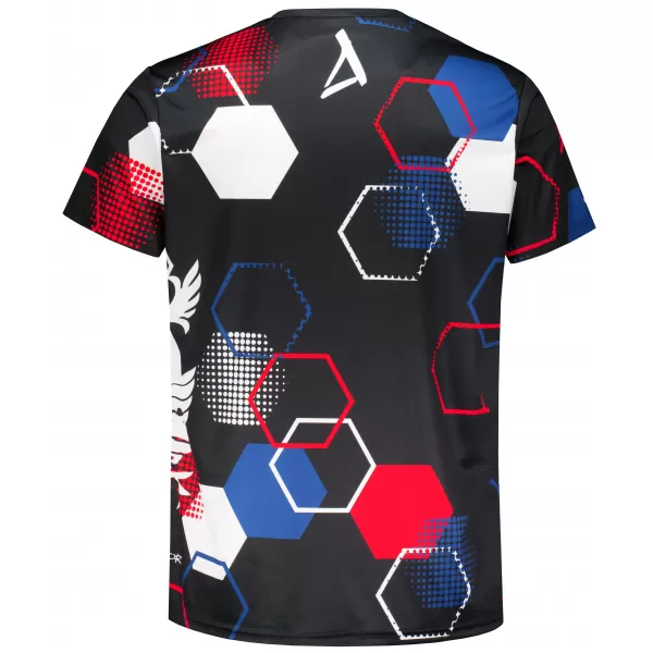  Tricou funcțional premium pentru bărbați ALTISPORT x CZE VOJ/ALM036TR01 FATA HEXA 