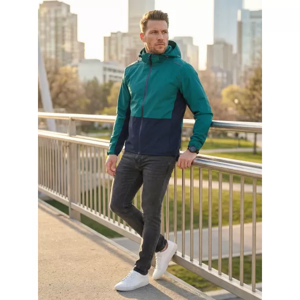  Jachetă pentru bărbați ALTISPORT NoPrint NP/ALM835 SMARALD 