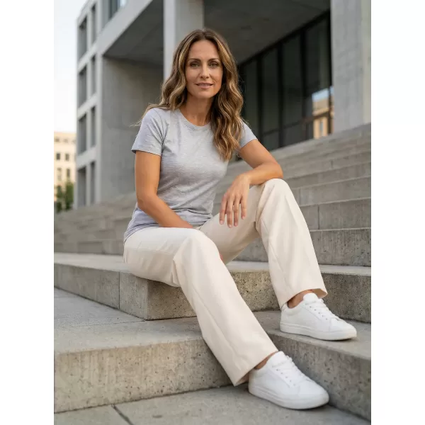 Tricou pentru femei ALTISPORT NP/ALW331 EVIDENȚIERI GRI DESCHIS 