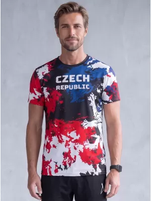 Tricou funcțional premium pentru bărbați ALTISPORT x CZE VOJ/ALM036TR01 PETE