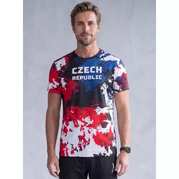  Tricou funcțional premium pentru bărbați ALTISPORT x CZE VOJ/ALM036TR01 PETE 