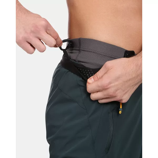  Pantaloni scurți de ciclism pentru bărbați KILPI HIXON-M VM0454KI VERDE ÎNCHIS 