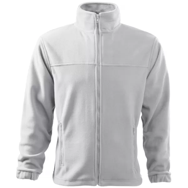  Hanorac pentru bărbați din fleece ALTISPORT NP/ALM105 ALB 